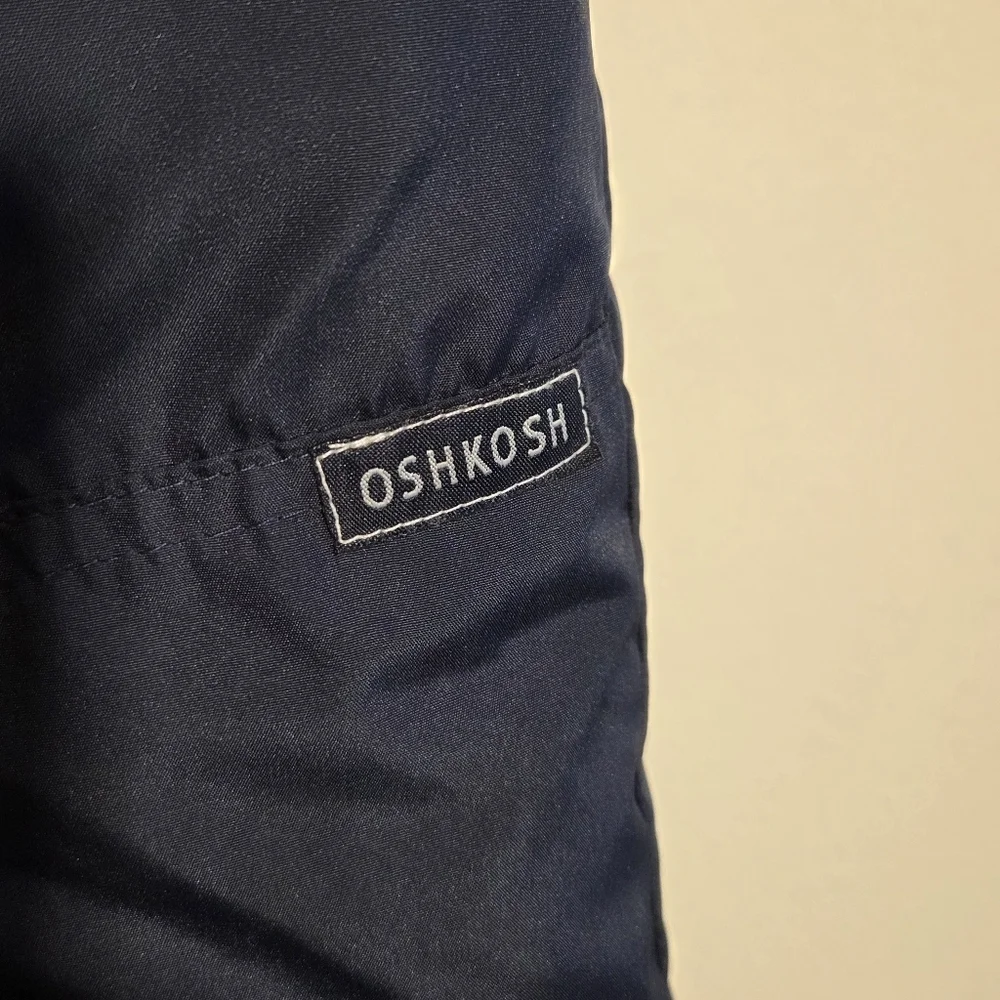 Oshkosh B'gosh Navy Kids Bib Snow Overalls Sz 2T Winter Outdoors